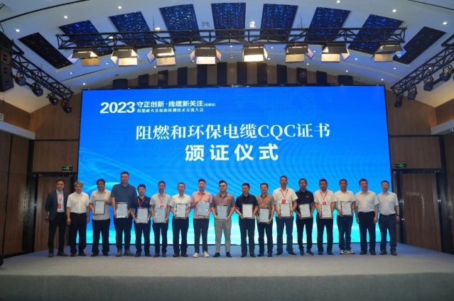 本次大會得到了江蘇省產(chǎn)品質(zhì)量監(jiān)督檢驗研究院國家電線電纜質(zhì)量檢驗檢測中心(江蘇)的全力支持。他們精心籌劃和組織，甄選了眾多專家和議題，為與會者呈現(xiàn)了一場高水平、高質(zhì)量的標(biāo)準(zhǔn)化系列技術(shù)交流會議，取得了圓滿成功。此次大會的舉辦地選擇在成都，也體現(xiàn)了國家電線電纜質(zhì)量檢驗檢測中心(江蘇)在行業(yè)中的號召力，以期進(jìn)一步促進(jìn)產(chǎn)業(yè)協(xié)作和區(qū)域發(fā)展。