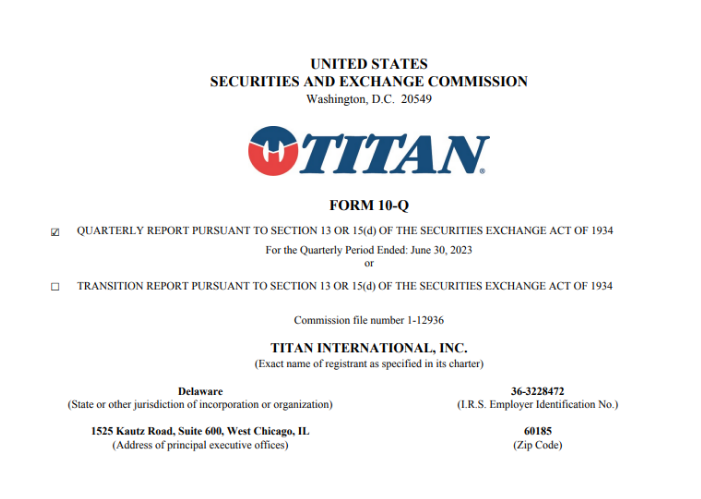 泰坦國際將其業(yè)績下滑主要?dú)w因于美洲地區(qū)高庫存水平，特別是OEM客戶的高庫存水平，同時(shí)也受到了鋼鐵價(jià)格下跌所帶來的價(jià)格和產(chǎn)品組合影響。此外，2.3%的不利匯率波動(dòng)也對(duì)銷售造成了影響。