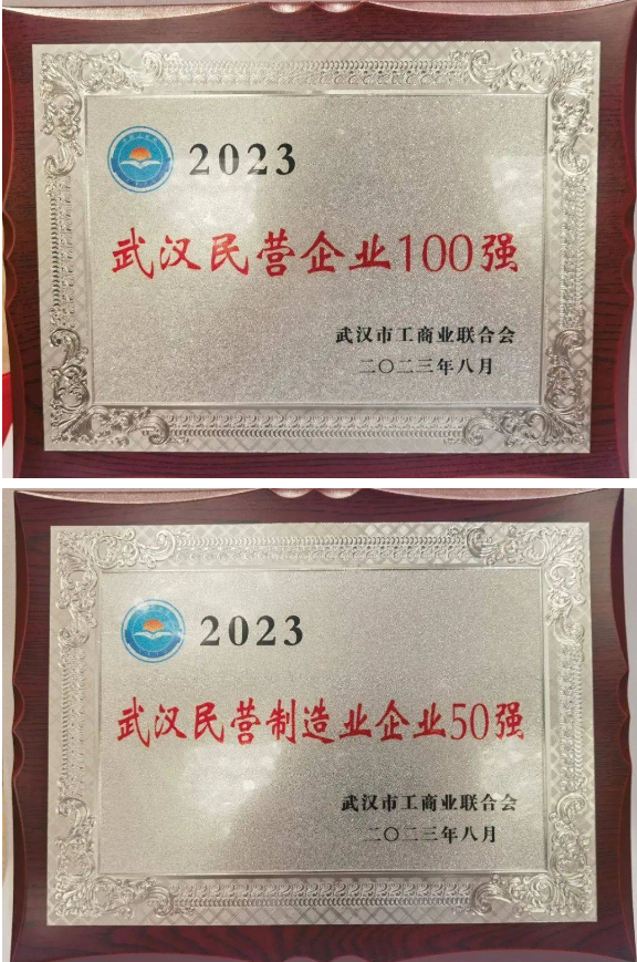 2023年“武漢民營(yíng)企業(yè)100強(qiáng)”、“民營(yíng)制造業(yè)企業(yè)50強(qiáng)”和“民營(yíng)企業(yè)科技創(chuàng)新50強(qiáng)”三項(xiàng)榜單正式發(fā)布。據(jù)了解，武漢第二電線電纜有限公司連續(xù)九年入選“武漢民營(yíng)企業(yè)100強(qiáng)”榜單和連續(xù)六年入選“武漢民營(yíng)制造業(yè)企業(yè)50強(qiáng)”榜單。