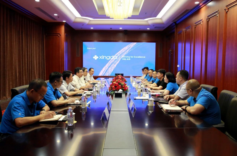 東海橡塑（合肥）總經(jīng)理一行到訪興達(dá)，共謀合作新篇