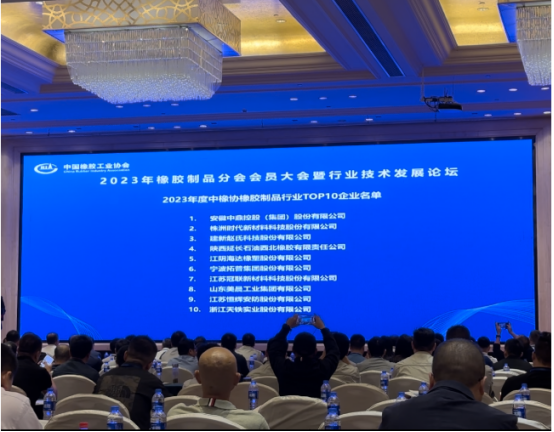 2023年橡膠制品分會(huì)會(huì)員大會(huì)暨行業(yè)技術(shù)發(fā)展論壇的成功舉辦將促進(jìn)行業(yè)內(nèi)外的合作交流，助力橡膠制品行業(yè)在新時(shí)代展開(kāi)新的征程。