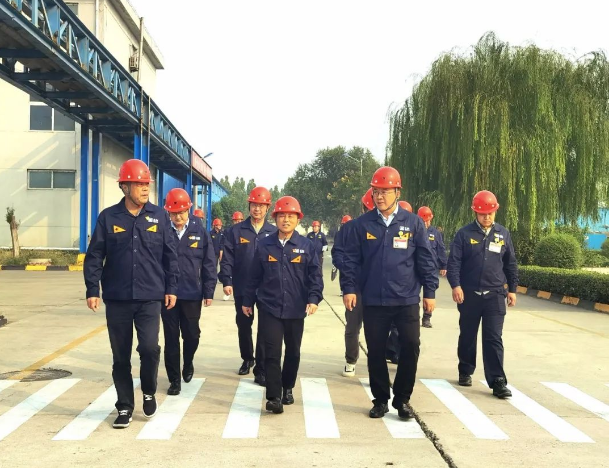 代表團一行分別參觀了青島黑貓和邯鄲黑貓公司的生產(chǎn)一線，對生產(chǎn)運營、現(xiàn)場管理、技術(shù)研發(fā)、檢測檢驗?zāi)芰?、?shù)字化生產(chǎn)管理和員工工作生活等方面進行了詳細調(diào)研。此外，他們還聽取了有關(guān)公司基本情況、科技成果、核心競爭力、生產(chǎn)經(jīng)營、行業(yè)競爭能力以及企業(yè)未來發(fā)展規(guī)劃等方面的匯報。